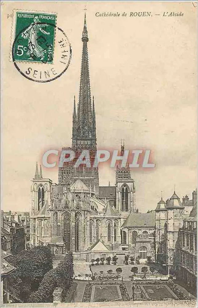 Catedral de ROUEN — A Abside - Frente
