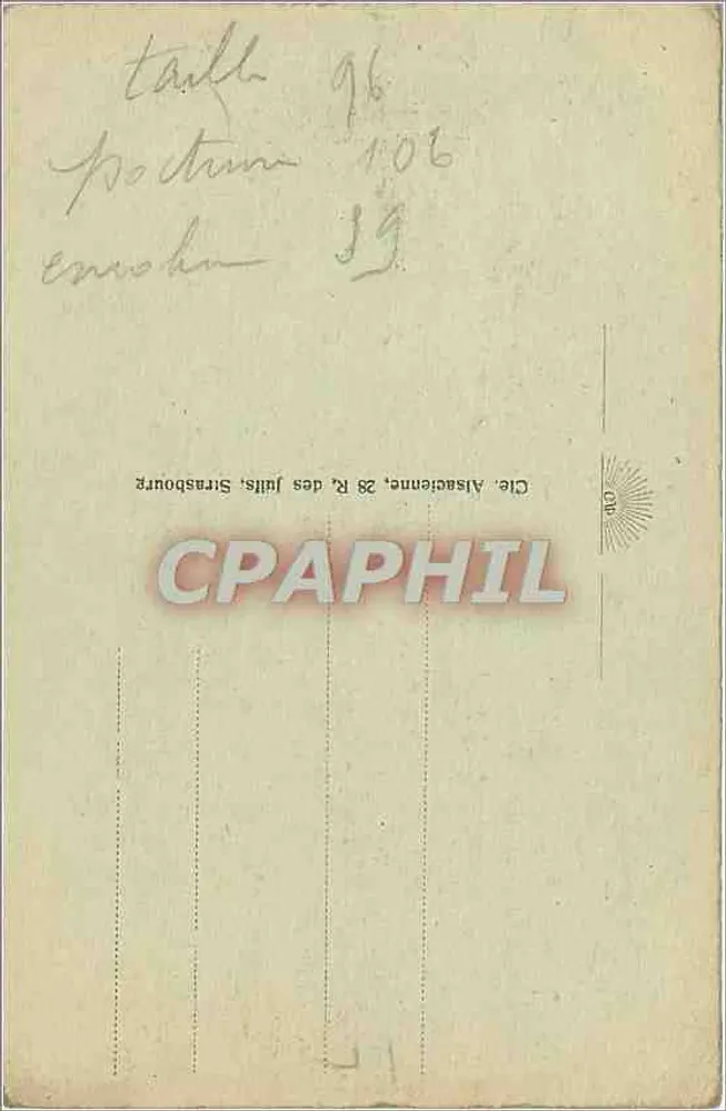 Le Tréport - Le Port - La flotille de pêche — CAP. - Verso