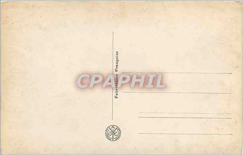 Museu do Louvre — Topo da escada Daru — editor A.J.N. Paris, n° 414 - Verso