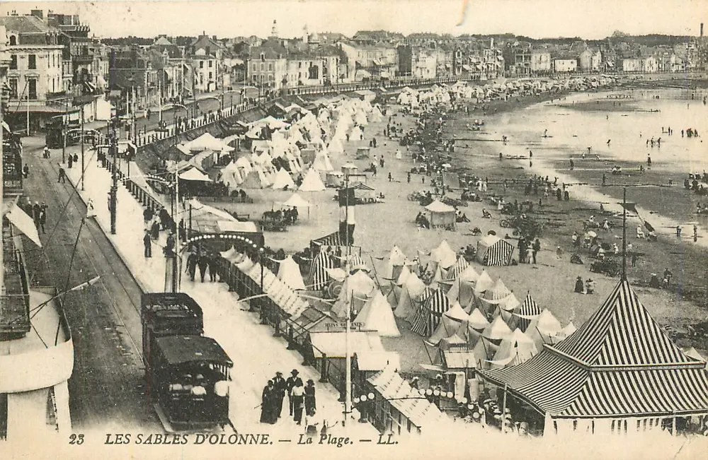 Les Sables d'Olonne — A Praia — LL. — N°23 - Frente