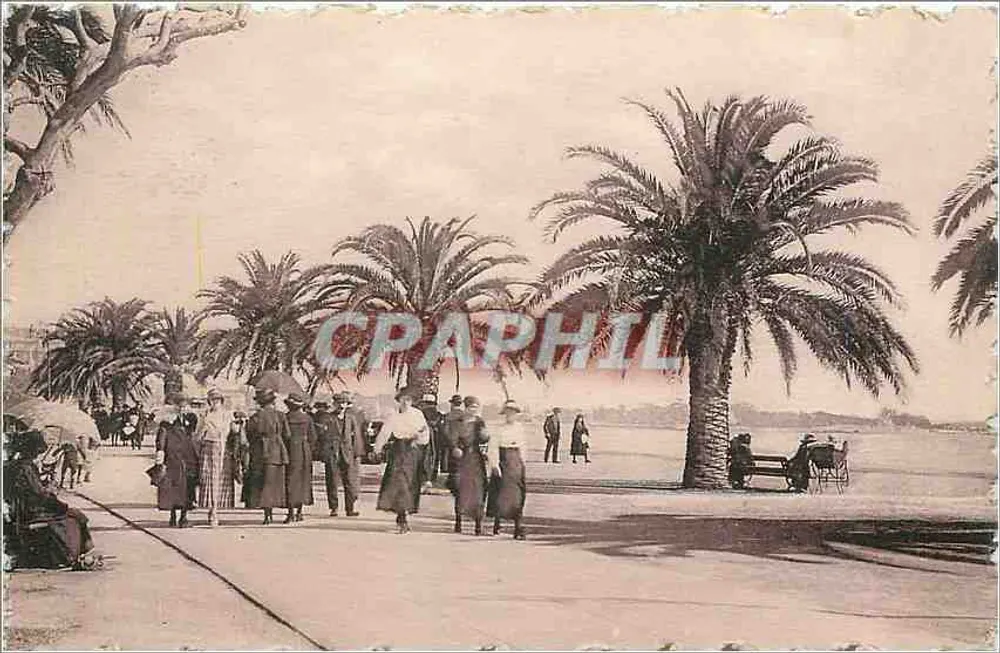 Cannes - Le Cap de la Croisette et la Promenade — Édité par l'Agence N° de l'Agence 29, B° Dombasle - Recto