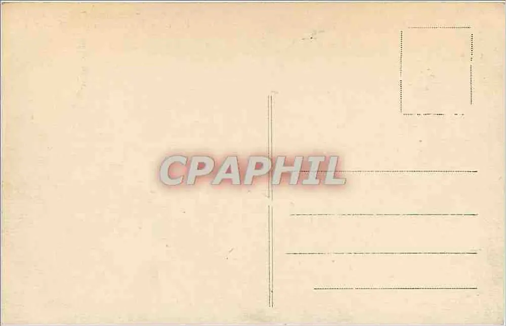 Saint-Guénolé-Penmarc'h — Der bewegte Rocher Tremblant — Verlag: Léon L'Orchier - Rückseite