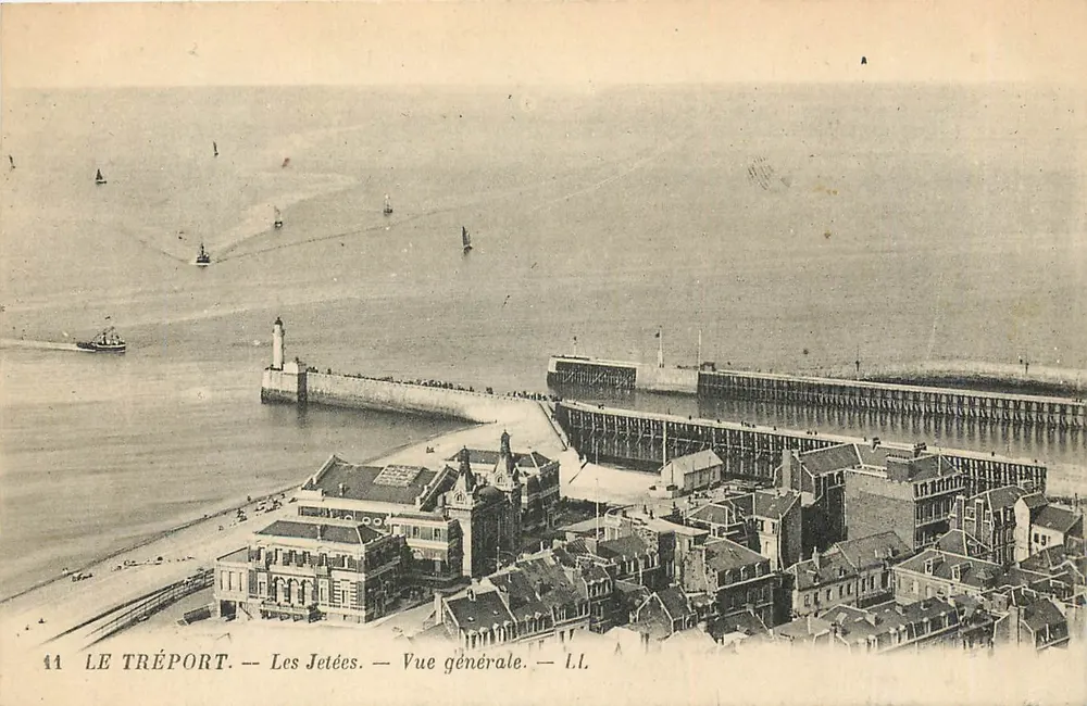 Le Tréport — As Pontas — Vista geral — L.L. - Frente