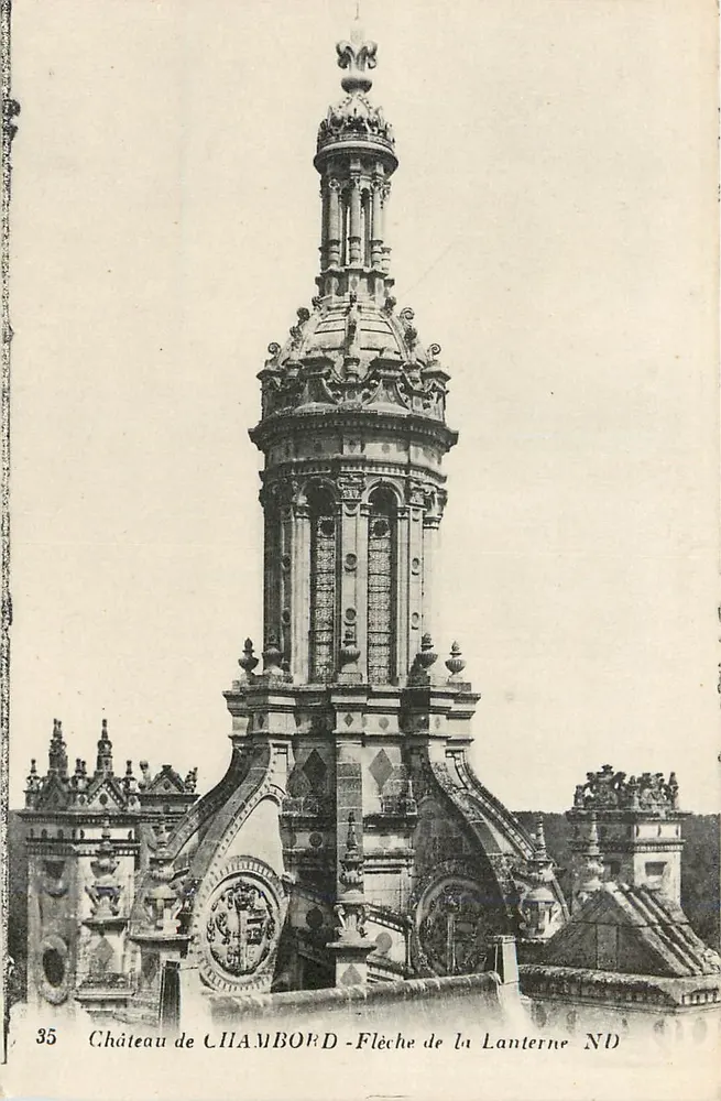 Kasteel van CHAMBORD — Pijl van de Lanterne ND — n°35 - Voorkant