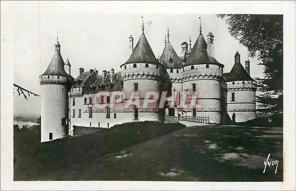 Chaumont (Loir-et-Cher) — O Castelo — Edições de Arte 'Yvon' n°1118 - Frente