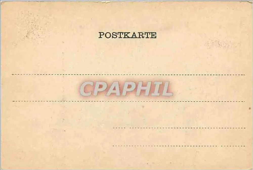 Strasbourg — Velha casa Kammerzell — J. A. D. Str. No. 36 - Verso