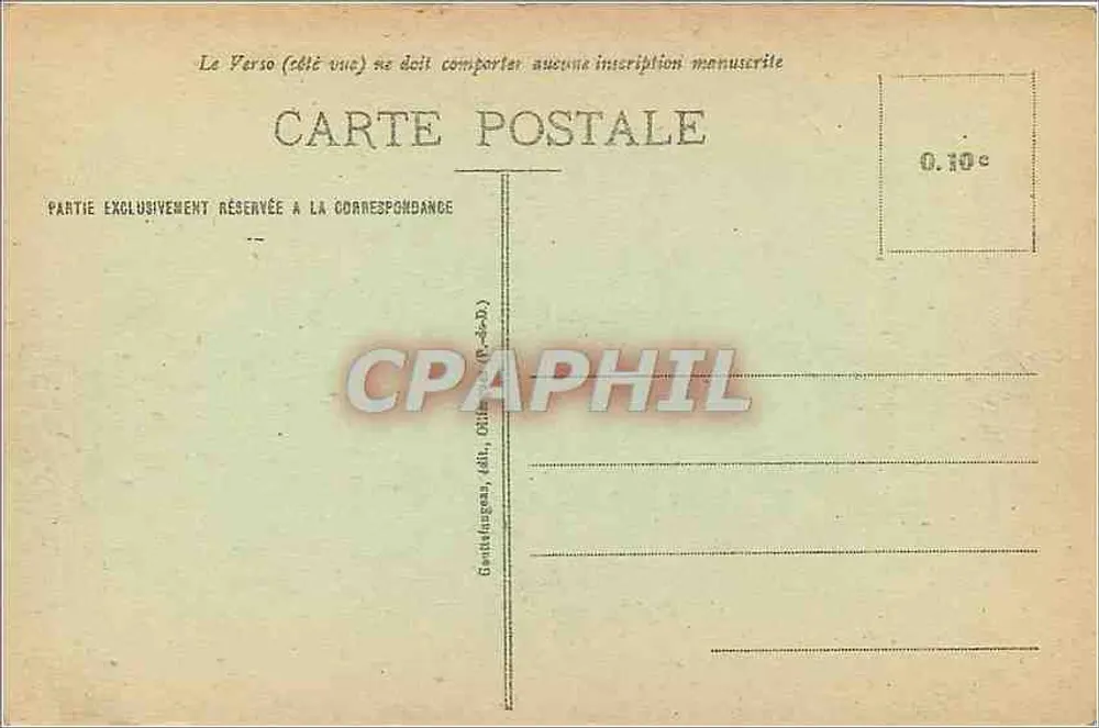 Royat - Panorama sobre o Caminho da Vale — g.d'o. - 1162 - Verso
