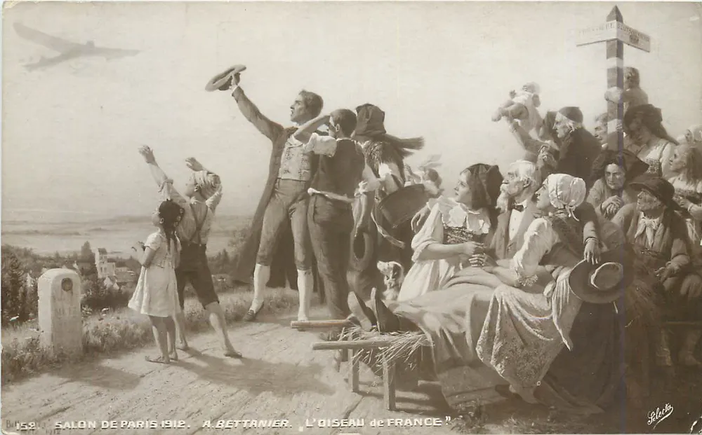 Der Vogel Frankreichs — Paris Salon 1912 — A. Bettanier - Vorderseite