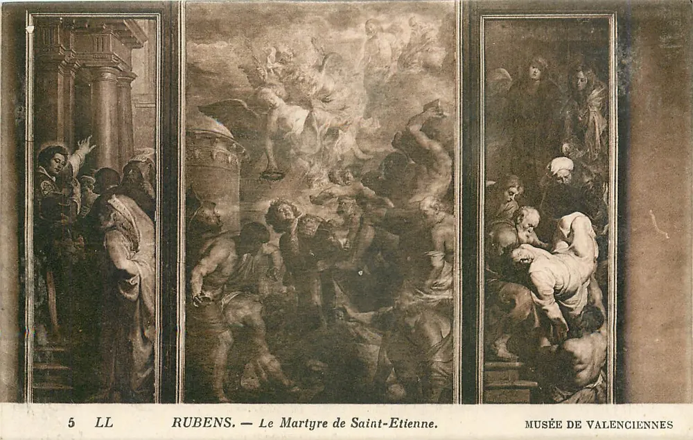 Le Martyre de Saint-Etienne — Rubens — Musée de Valenciennes - Recto