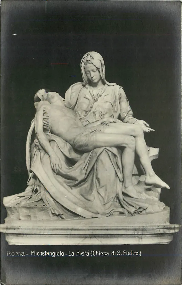 Rom - Michelangelo - Die Pietà (Kirche St. Peter) - Vorderseite