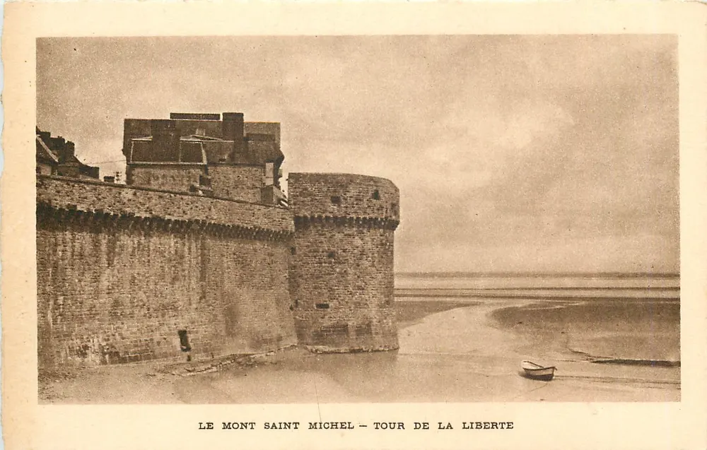 Le Mont Saint Michel — Tour de la Liberté — Édition Sannos - Recto