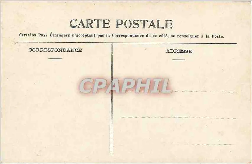 Lourdes - O Castelo-Forte — Editor L. Pefoux, n°5 - Verso