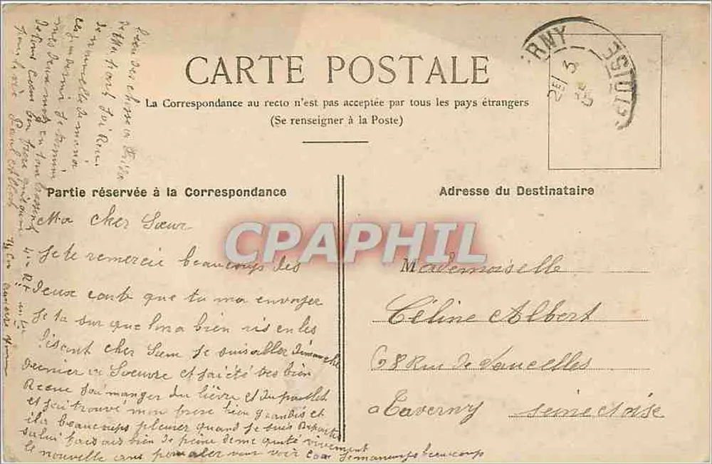 AUXERRE — Vue prise du pont Paul Bert N° 2 — Toulout édit - Verso