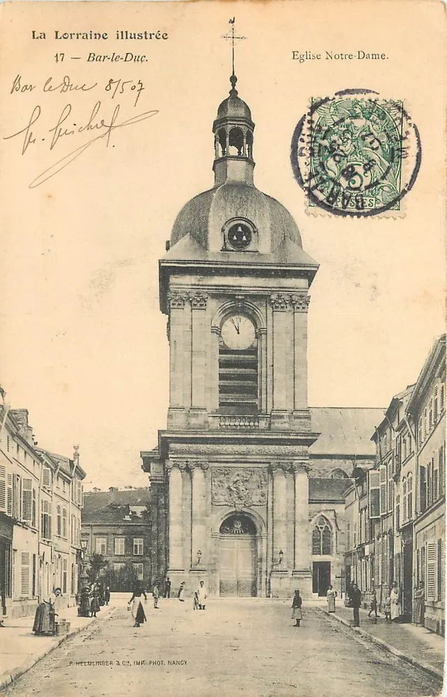 Bar-le-Duc — Igreja de Nossa Senhora — La Lorraine illustrée, n°17 - Frente