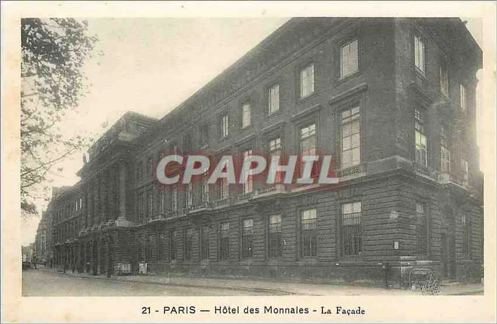 PARIS — Hôtel des Monnaies — The Facade - Front