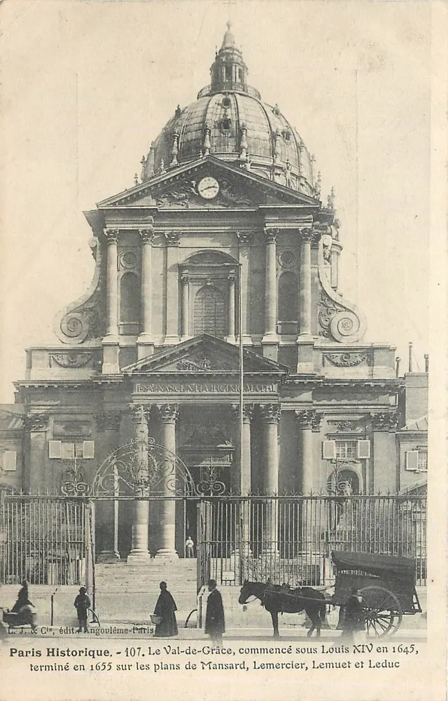 O Val-de-Grâce — editor L. J. & Cie, Angoulême, n°107 - Frente