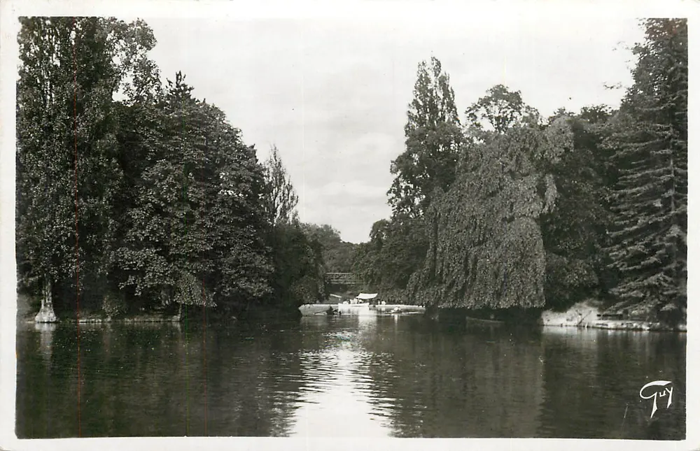 Bois de Boulogne - Der See — Paris — Verlag Sainte-Croix-De-Bretonnerie - Vorderseite