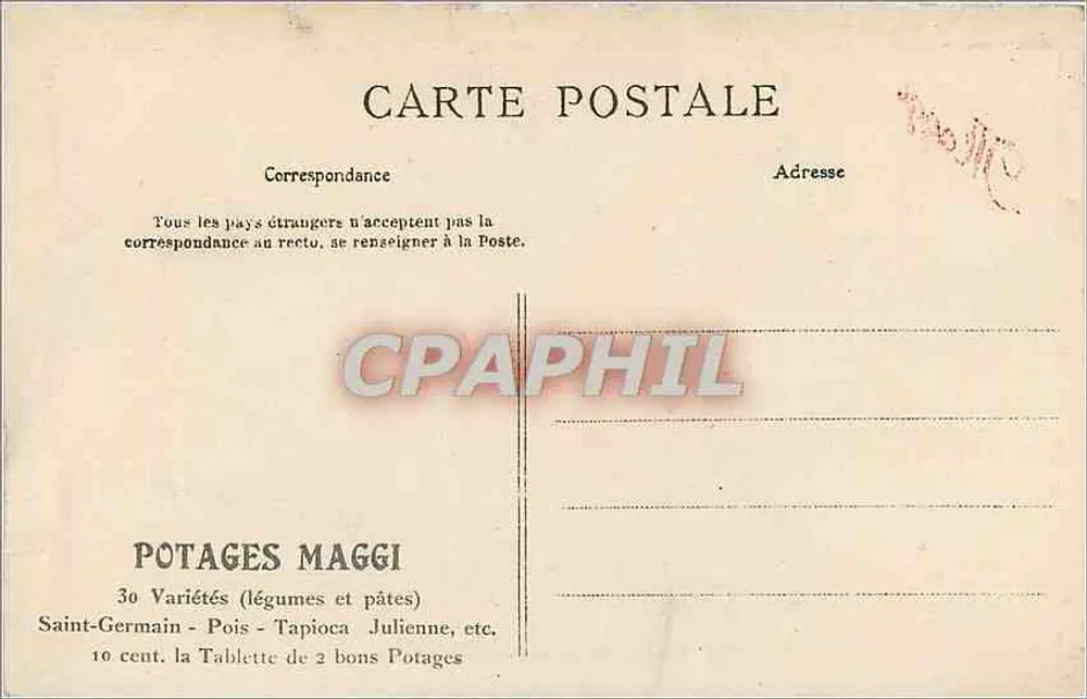 Paris — Église Saint-Julien-la-Pauvre — C. L. C. - Verso