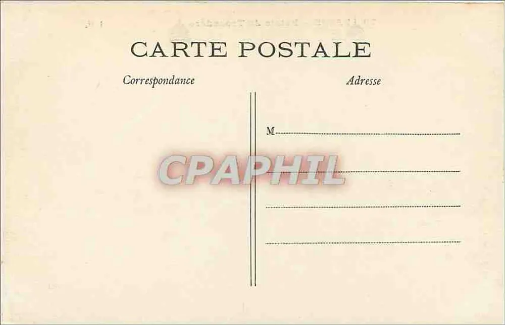 Paris — Palácio do Trocadéro — J.H. n°79 - Verso