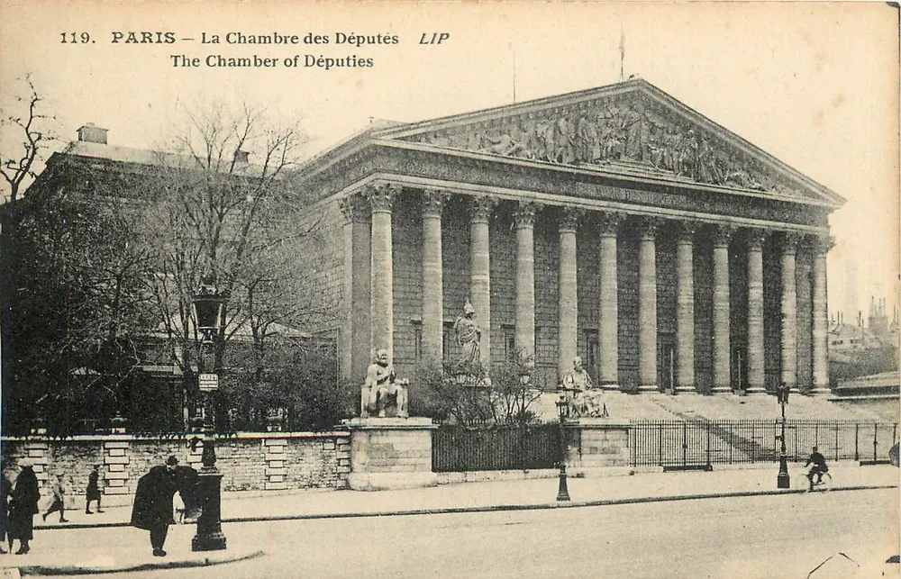 PARIS — A Câmara dos Deputados — LIP - Frente