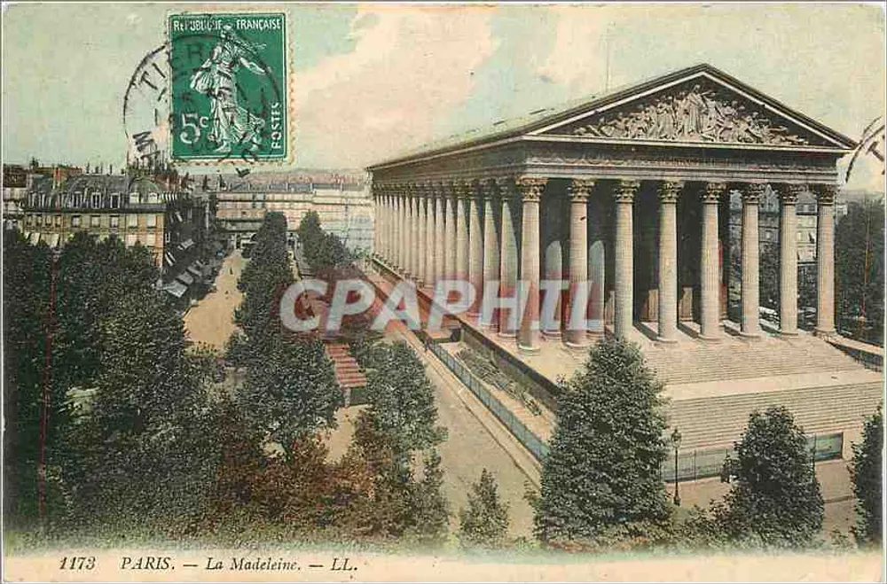 पेरिस — ला मैडलीन — LL. — 1173 - आगे