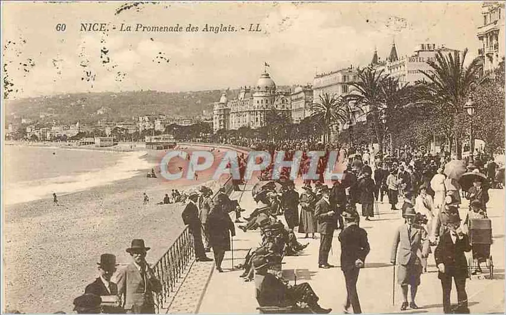 NICE - La Promenade des Anglais - L.L. n°60 - Voorkant