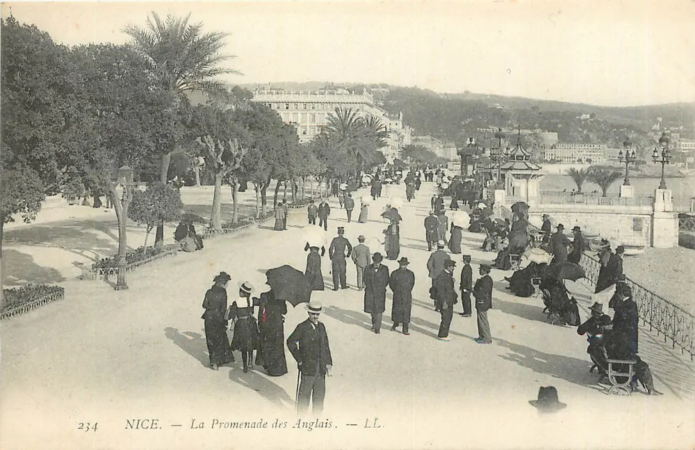 Nice — De Promenade des Anglais — LL. n° 234 - Voorkant