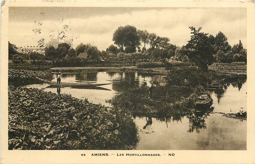 Amiens — Les Hortillonnages — ND - Frente