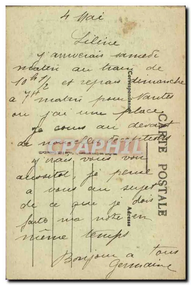 Poitevin-Kleidung — Umgebung von MELLE (Deux-Sèvres) — Th. Montazeau, Verlag, Melle - Rückseite