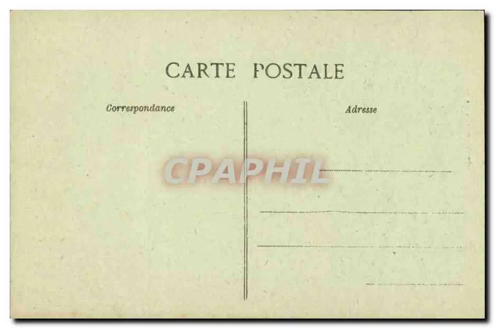 Casados de Bannalec — Coleção Villard, Quimper — n° 4263 - Verso