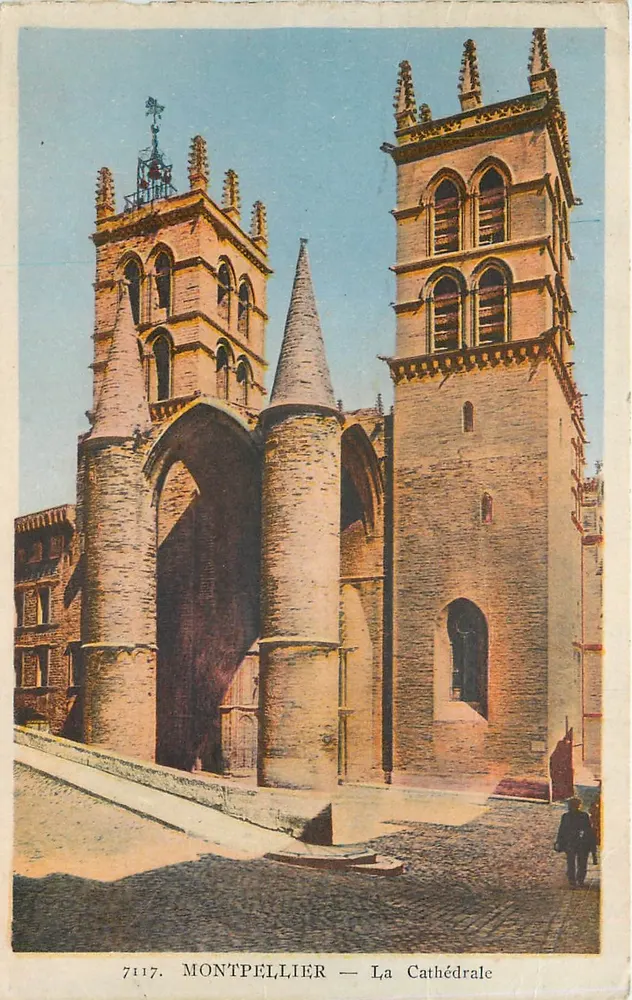 Montpellier — A Catedral — ADIA - Frente