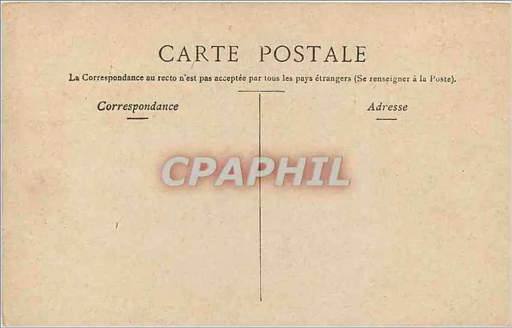 Paris-Sainte-Chapelle au Palais de Justice — vue architecturale — éditeur non identifié - Verso