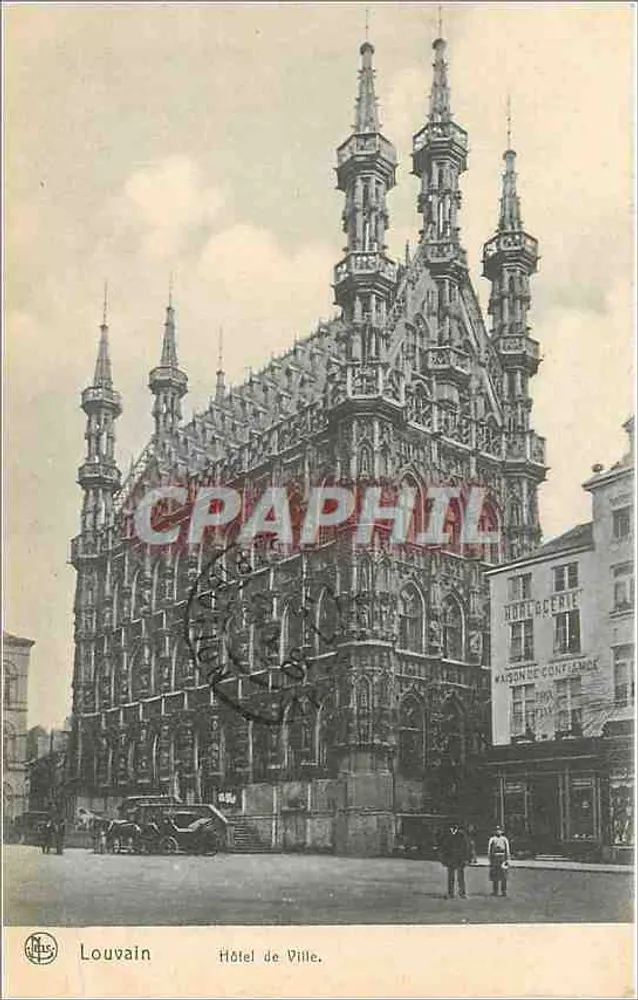 Louvain — Hôtel de Ville — éditeur Jules - Recto