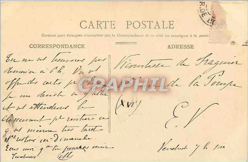 Angers — Ponte do Centro. A Catedral. — A.C. 48 - Verso