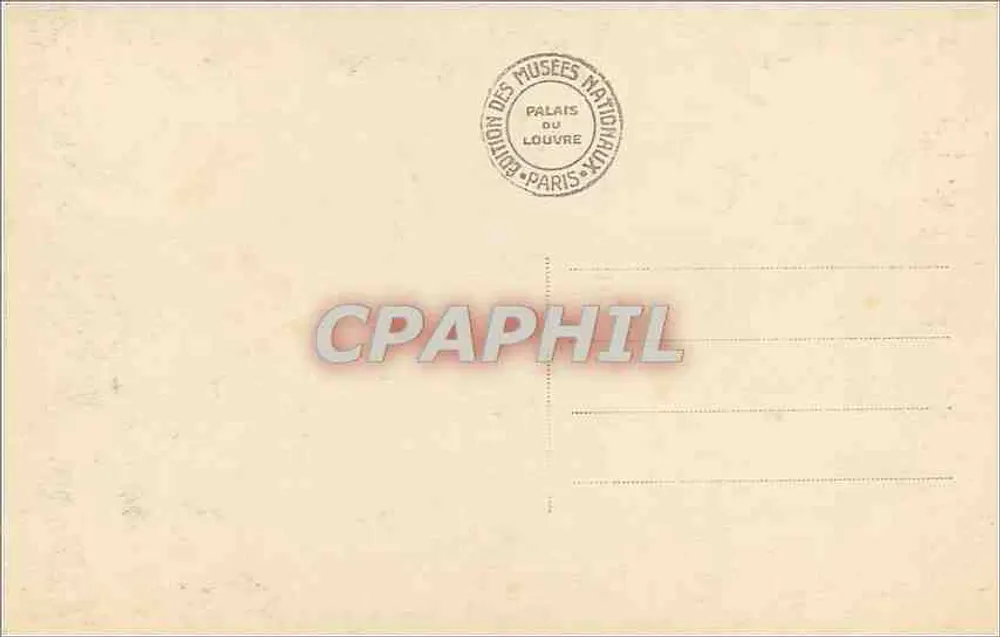 Palácio de Fontainebleau — Fac-símile da Abdição de Napoleão I — editor Pierre Tardin, n° 56 - Verso