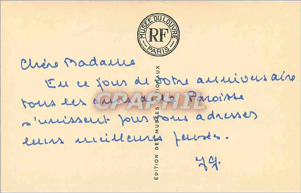 A Vitória de Samotrácia — Museu do Louvre — Edição dos Museus Nacionais - Verso