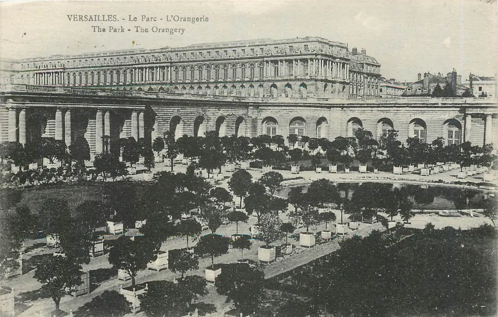 Versailles - O Parque - A Orangerie — Edição Cassé, n° 44 - Frente