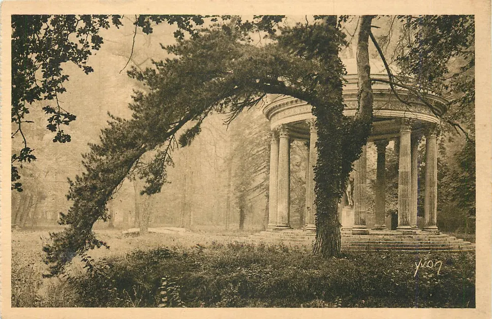 Petit Trianon — Il Tempio dell'Amore — Edizione d'Arte YVON - Recto