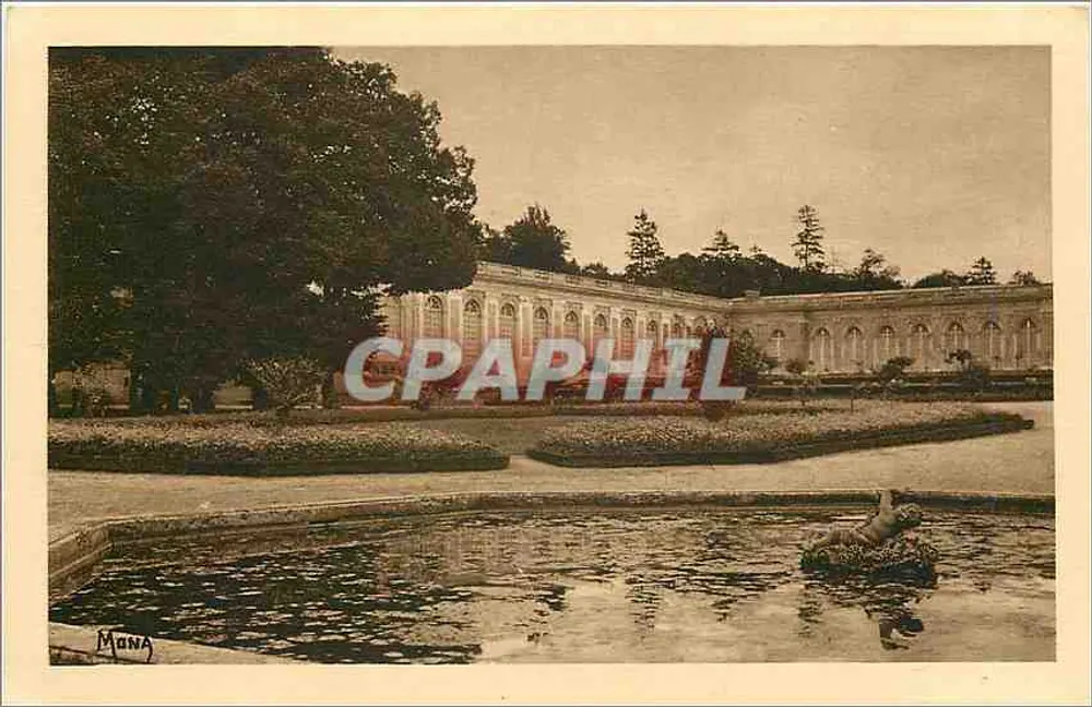 Das Schloss und der Park des Grand Trianon — von Mansart — Verlag MONA, Paris, n° 358 - Vorderseite