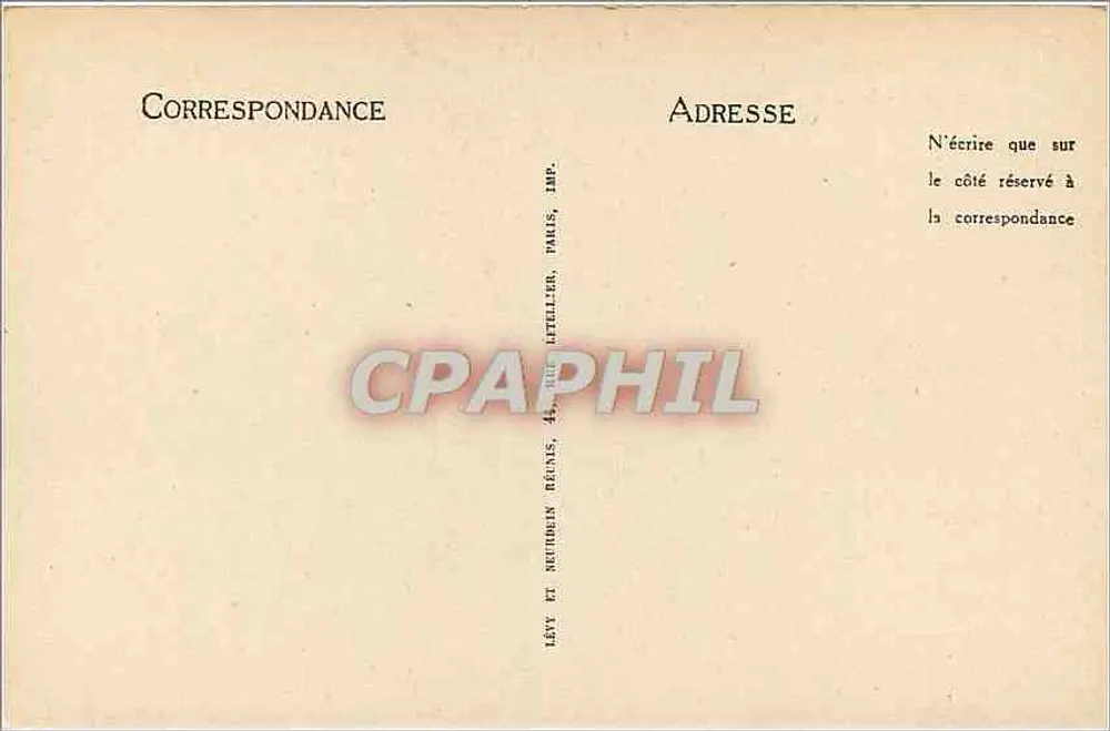 Notre-Dame (Fagade) — Portail du tympan de gauche — Lévy et Reutergin Réunis, Paris - Verso