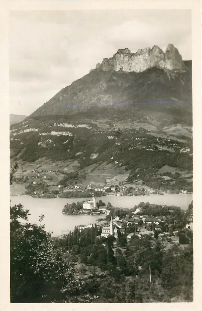 Presqu'île de Duingt y Dents de Lanfon — Saboya 73 — Edición GIL - Anverso