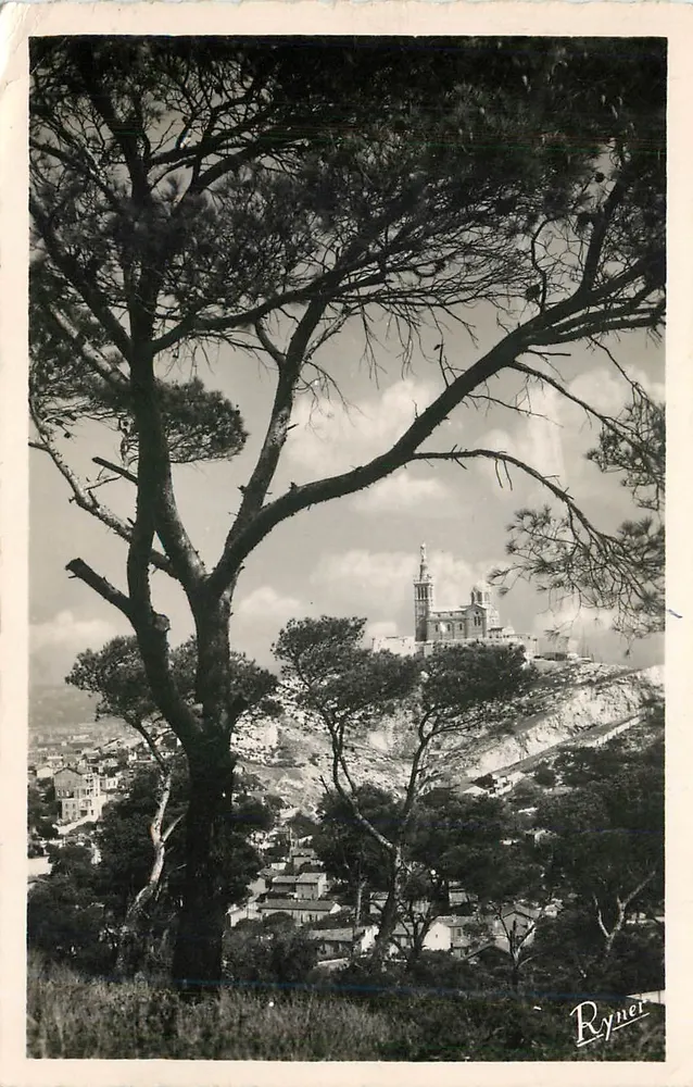 Marseille — Basiliek van Onze Lieve Vrouw van de Wachtpost — uitgegeven door Ryner - Voorkant