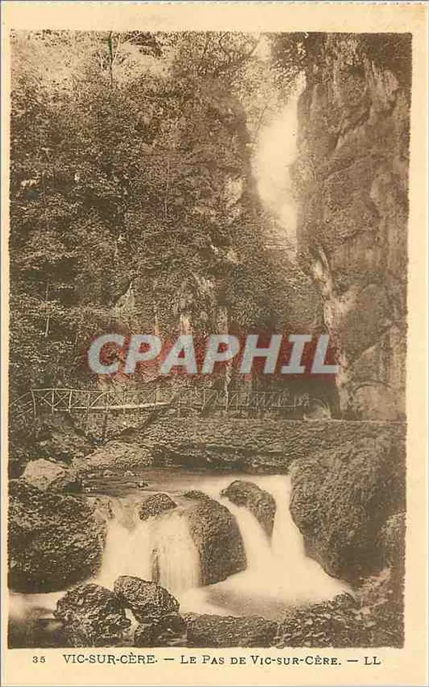 Vic-sur-Cère — Le Pas de Vic-sur-Cère — LL n°35 - Frente