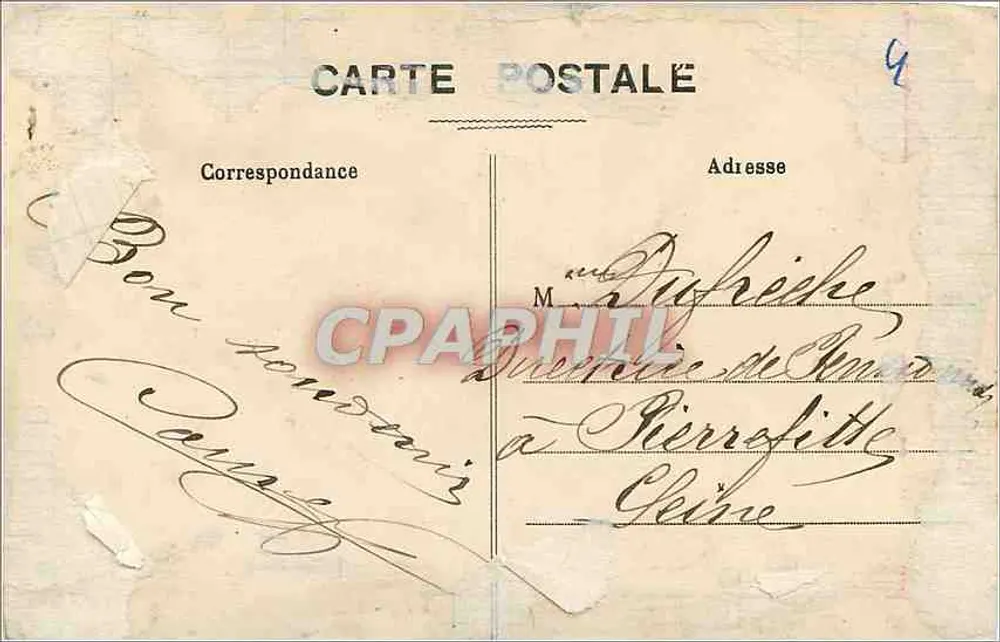Marseille - Castelo de If - EL. - Editora EL, n°10 - Verso
