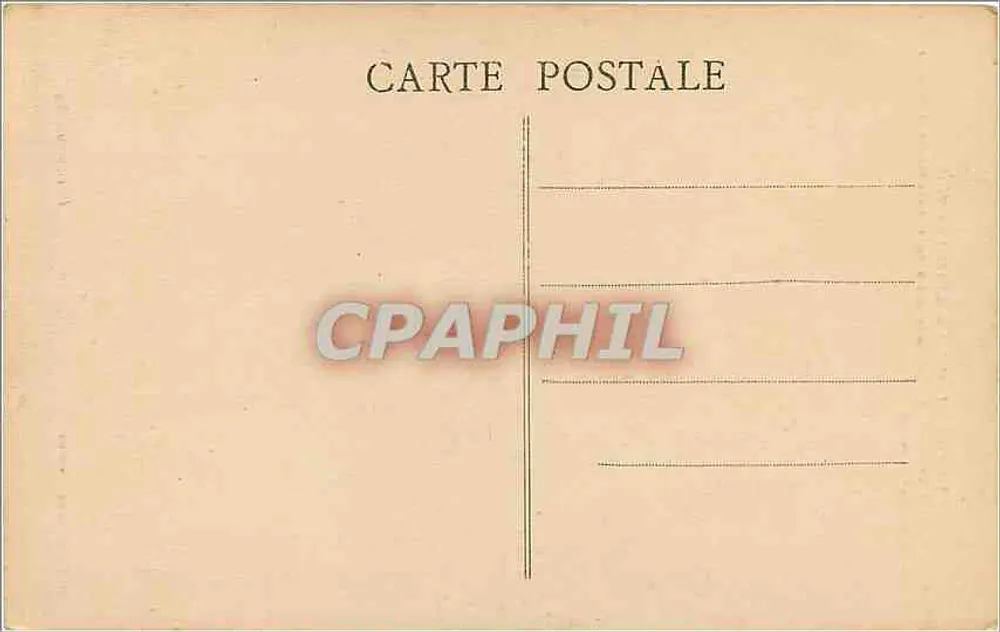 Saumur (M.-et-L.) — L'Hôtel de Ville — éditeur A. Quilès - Verso