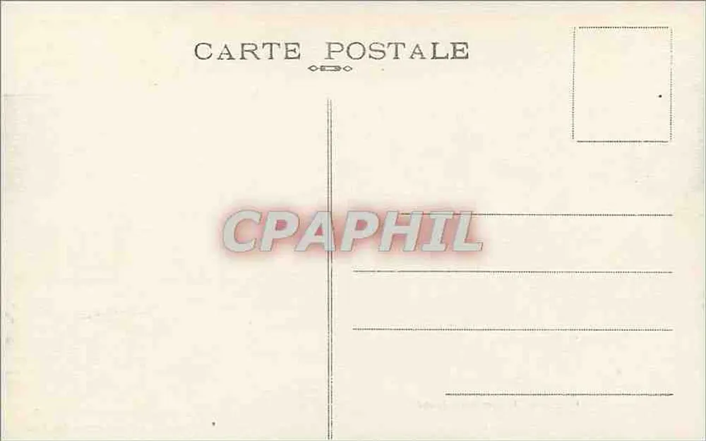 La Vie au CAMP de CHALONS — 10 heures du soir — L'Extinction des Feux — Éditeur : Progrès Militaire (L'Union Maritime) - Verso