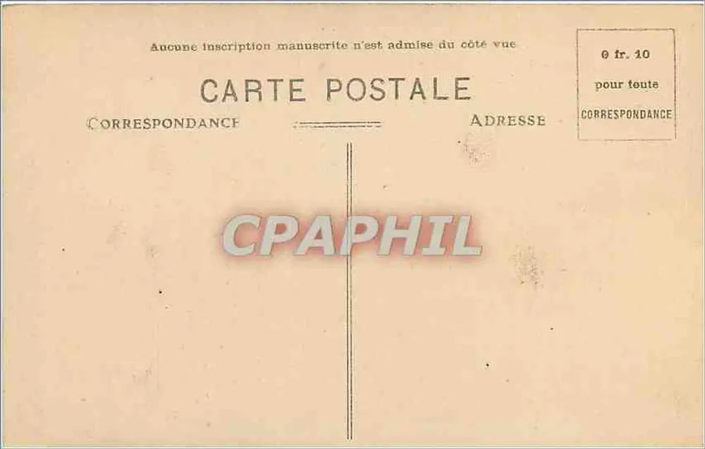 Bordeaux - La Grosse Cloche — Édition A. Liouard, n°26 - Verso