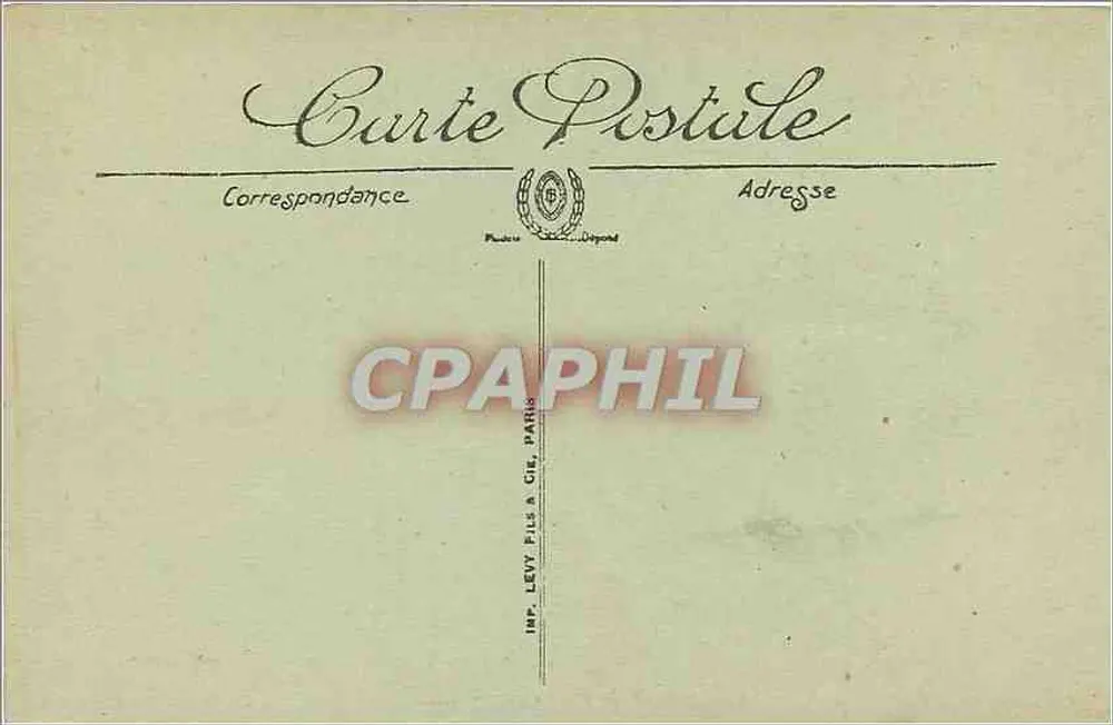Bordeaux — La Terrasse du Jardin Public — LL. Selecta - Verso
