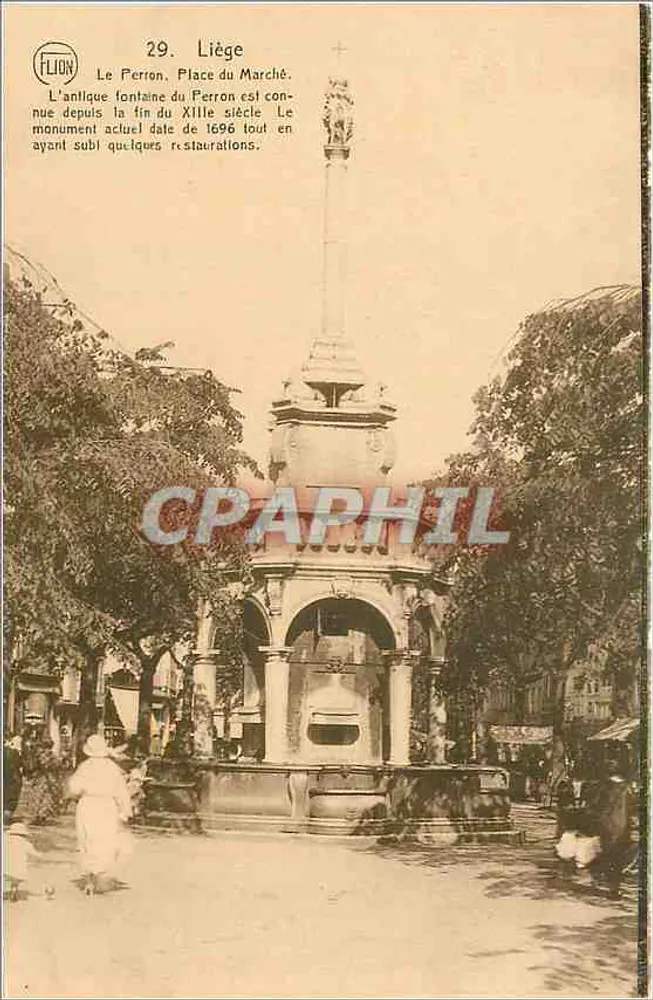 लियेज के मार्केट प्लेस — पेरोन फॉन्टेन — एडिटर फ्लियोन, संख्या 29 - आगे