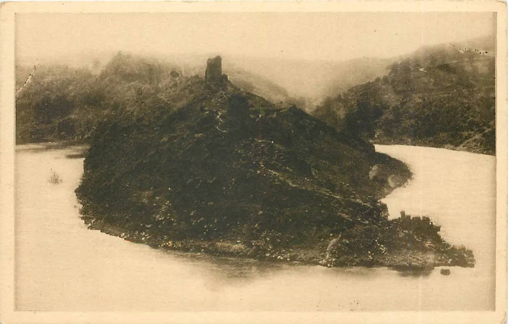 Crozant (Creuse) — Der Zusammenfluss der Cédelle und der Creuse — Sammlung G. Chatraudoux - Vorderseite
